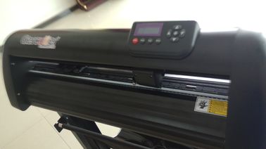 Black Color Sticker Cutting Plotter Machine Servo Motor 0.0245 Mm/S Esolution